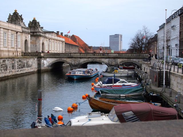 Click to see this image of a Danish canal.